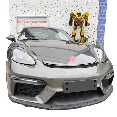 Matériau en plastique PP 718 Boxster Body Kit 718 Modèle GT4 amélioré Bumps avant et arrière Spoiler