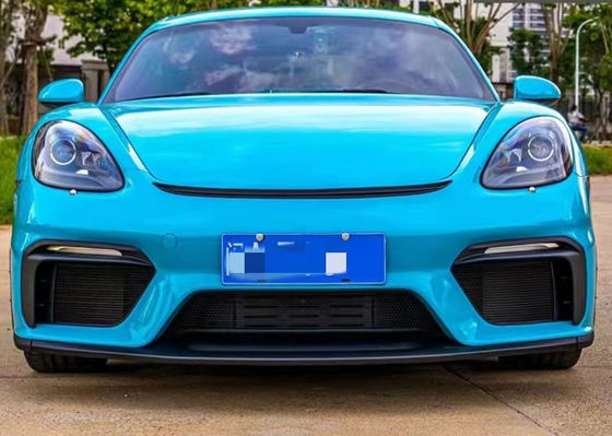 Matériau en plastique PP 718 Boxster Body Kit 718 Modèle GT4 amélioré Bumps avant et arrière Spoiler