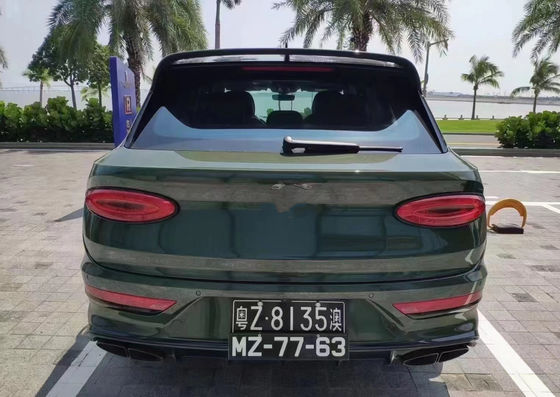 Pour Bentley Bentayga Body Kit en fibre de carbone Bentayga Améliore SPE style Fibre de carbone Diffuseur de lèvre avant Spoiler Jupe latérale