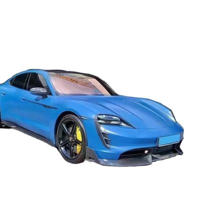 Pièces automobiles pour Porsche Taycan Kit de carrosserie en fibres de carbone Taycan améliore le style MSY Kit de carrosserie de la pelle avant diffuseur spoiler