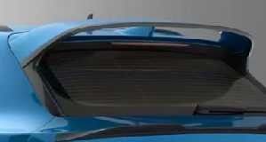 Auto bleu Bentley Bentayga Body Kit Widebody Fibre de carbone avant diffuseur de lèvres à voile