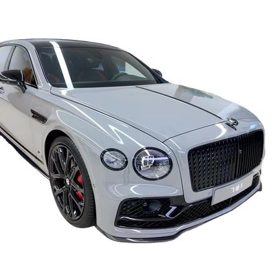 Flying Spur Bentley Body Kit W12 Style Kit de lèvres en fibre de carbone 2019 Spoiler diffuseur Jupe latérale