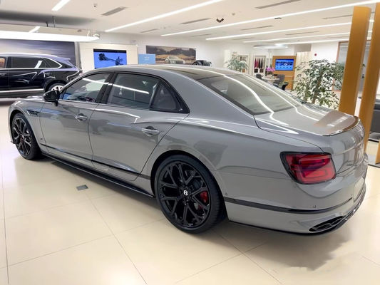 Flying Spur Bentley Body Kit W12 Style Kit de lèvres en fibre de carbone 2019 Spoiler diffuseur Jupe latérale