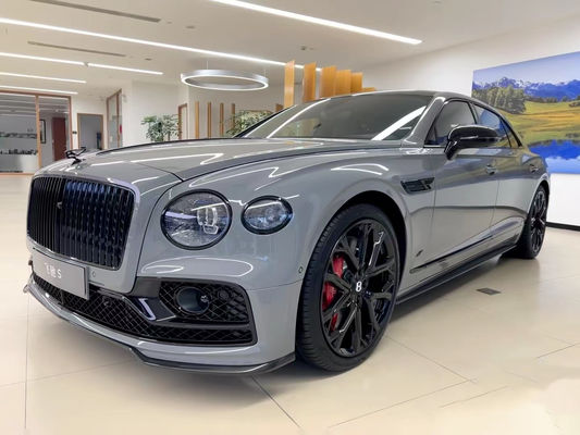 Flying Spur Bentley Body Kit W12 Style Kit de lèvres en fibre de carbone 2019 Spoiler diffuseur Jupe latérale