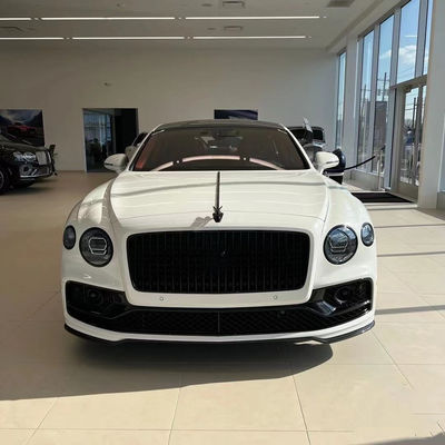Flying Spur Bentley Body Kit W12 Style Kit de lèvres en fibre de carbone 2019 Spoiler diffuseur Jupe latérale