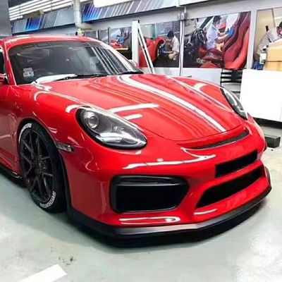 Produits vendus comme des gâteaux chauds 987Cayman Body Kit GT4 style avant et arrière pare-chocs Spoiler 2006-2012