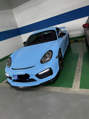 Produits vendus comme des gâteaux chauds 987Cayman Body Kit GT4 style avant et arrière pare-chocs Spoiler 2006-2012