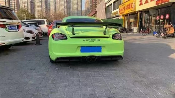 Produits vendus comme des gâteaux chauds 987Cayman Body Kit GT4 style avant et arrière pare-chocs Spoiler 2006-2012