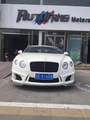 ODM Blanc Bentley Continental GT Body Kit WD Style Jupe de voiture