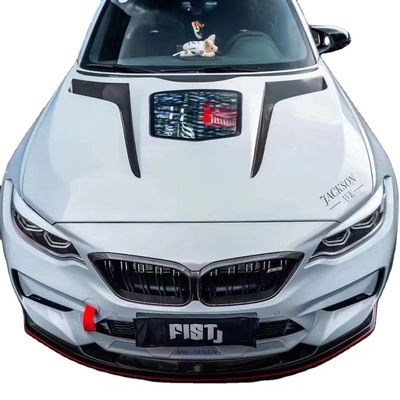 Capot en fibre de carbone pour BMW M2 de la série 2 F22 F87 Capot moteur en fibre de carbone