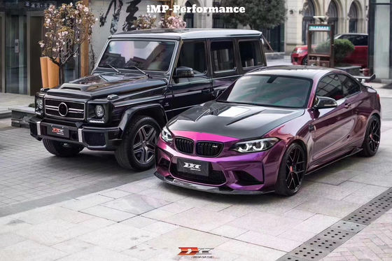 Capot en fibre de carbone pour BMW M2 de la série 2 F22 F87 Capot moteur en fibre de carbone