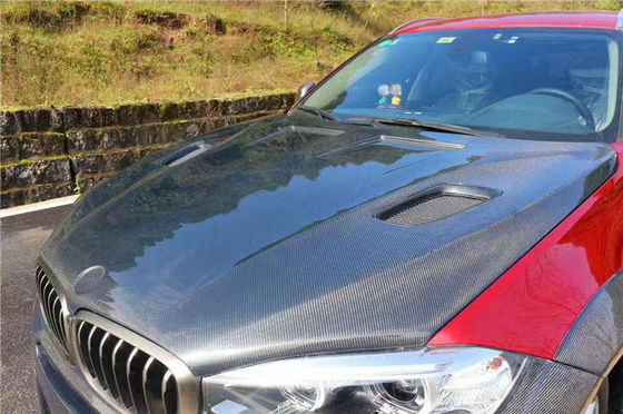 Vente pour BMW X5 X6 F15 F16 Capot en fibre de carbone Capot en fibre de carbone X5 X6 Couverture en fibre de carbone