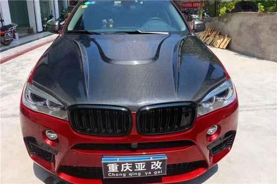 Vente pour BMW X5 X6 F15 F16 Capot en fibre de carbone Capot en fibre de carbone X5 X6 Couverture en fibre de carbone