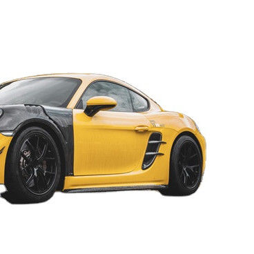 Nouveau produit pour Porsche Cayman Fibre de carbone Tuyere 718 Boxster Fibre de carbone