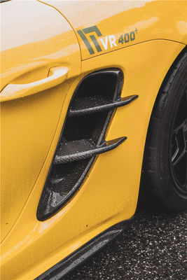 Nouveau produit pour Porsche Cayman Fibre de carbone Tuyere 718 Boxster Fibre de carbone