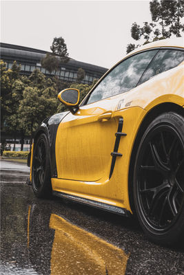 Nouveau produit pour Porsche Cayman Fibre de carbone Tuyere 718 Boxster Fibre de carbone
