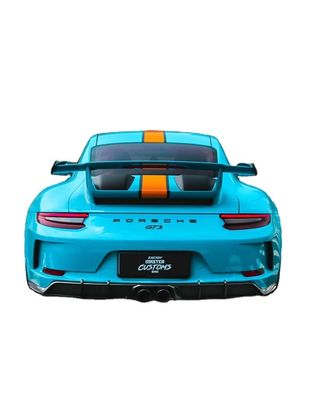 Kit de carrosserie en fibre de carbone pour Porsche 911 991.2 GT3 911 GT3 Carrosserie en fibre de carbone avant pelle arrière diffuseur côté jupe
