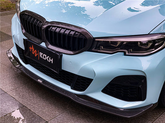 Kit de carrosserie en fibre de carbone sèche de haute qualité G20 G28 320 325 330 pour BMW série 3 Spoiler diffuseur de lèvre avant arrière