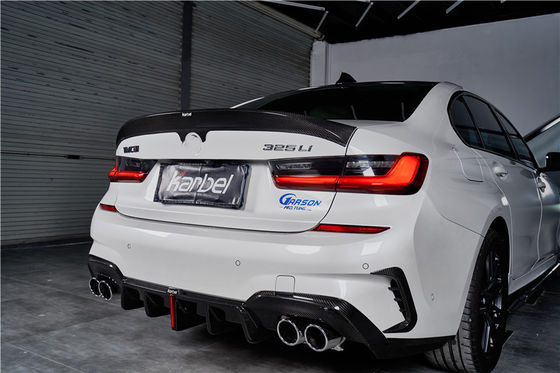 Kit de carrosserie en fibre de carbone sèche de haute qualité G20 G28 320 325 330 pour BMW série 3 Spoiler diffuseur de lèvre avant arrière