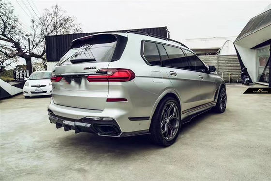 Pièces automobiles pour BMW X7 Kit de carrosserie en fibres de carbone X7 Kit de carrosserie en fibres de carbone à l'avant de la pelle et de l'aile supérieure