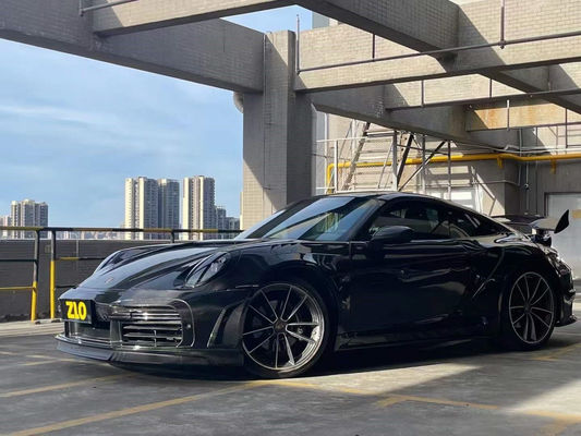 Pour la Porsche 911 992 Kit de carrosserie 911 992 Modélisé TopCar Style avant et arrière pare-chocs Spoiler Kit de carrosserie