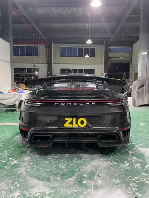 Pour la Porsche 911 992 Kit de carrosserie 911 992 Modélisé TopCar Style avant et arrière pare-chocs Spoiler Kit de carrosserie