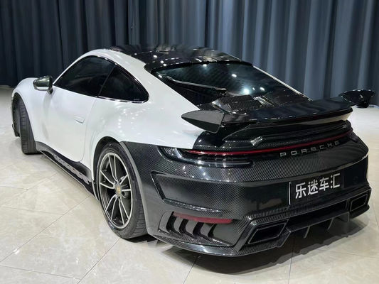 Pièces automobiles pour Porsche 911 992 Body Kit Matériau en fibre de carbone sèche 911 992 Modèle amélioré TOPCAR Body Kit Spoiler