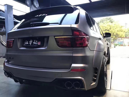 Pour BMW E70 E71 X5 Body Kit FPR Matériau X5 E70 E71 Modèle PD de mise à niveau Pare-chocs avant et arrière large carrosserie