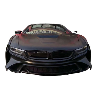Pour la BMW I8 Kit de carrosserie en fibre de carbone I8 Upgrade Style énergétique avant et arrière pare-chocs spoiler widebody Kit