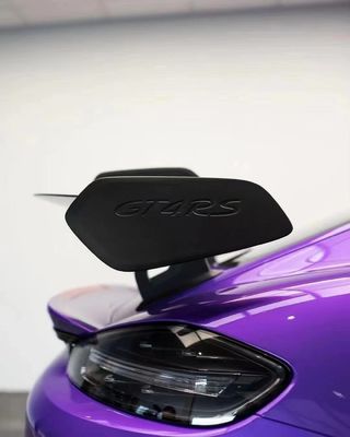 Pièces automobiles pour Porsche 718 981 987 Spoiler en fibre de carbone 718 981 987 Spoiler de queue de style GT4RS amélioré