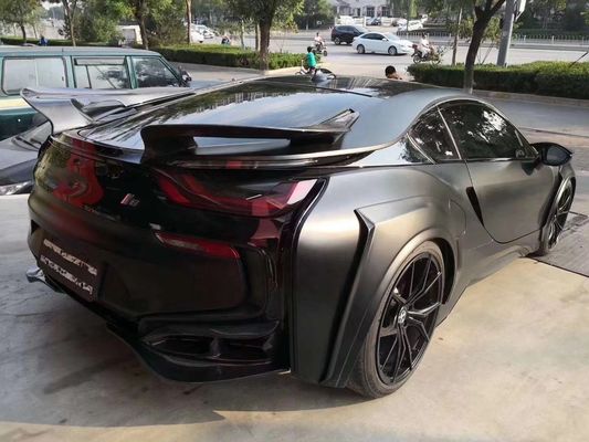 Pour la BMW I8 Kit de carrosserie en fibre de carbone I8 Upgrade Style énergétique avant et arrière pare-chocs spoiler widebody Kit