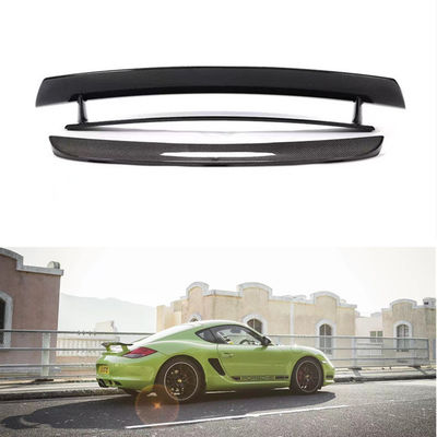 Pièces détachées pour Porsche 987 Spoiler en fibre de carbone 987 Spoiler à queue de style Cayman R 987 Body Kit