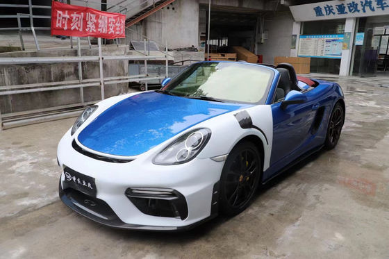 Pièces automobiles pour Porsche 981Boxster Cayman Kit de carrosserie 981Boxster Cayman Kit de carrosserie de pare-chocs avant et arrière de type GT4