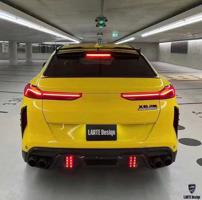Pièces automobiles pour BMW X6M F96 Kit de carrosserie en fibres de carbone X6M F96 Kit de carrosserie amélioré LARTE Style de conception
