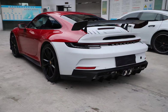 Kit de carrosserie en matière plastique en PP pour Porsche911 992 992 Modèle GT3 amélioré Avant et arrière pare-chocs Jupe côte spoiler Hood Body Kit