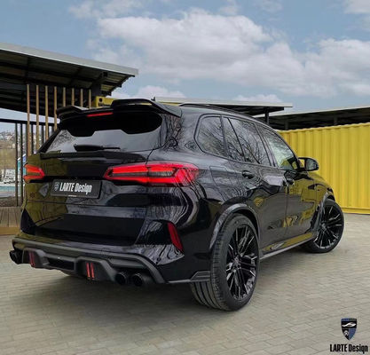 Pièces automobiles pour BMW X5M F95 Kit de carrosserie en fibre de carbone X5M F95 Kit de carrosserie amélioré de type LD
