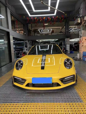 pour Porsche 992 Kit de carrosserie en fibre de carbone 992 Diffuseur de lèvre avant en fibre de carbone jupe latérale spoiler pare-chocs