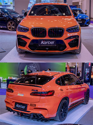 Pièces automobiles pour BMW X4M Kit de carrosserie en fibre de carbone