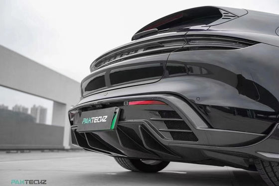Kit de carrosserie en fibre de carbone sèche pour Porsche Taycan Taycan mise à niveau de style PAKTECHZ