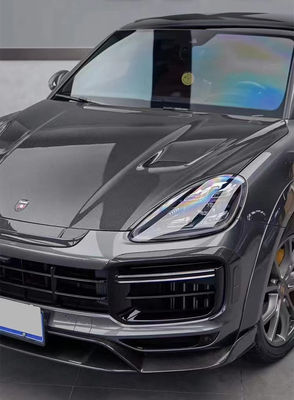 Pour Porsche Cayenne Kit large corps en fibres de carbone Cayenne améliore le style MSY en fibres de carbone