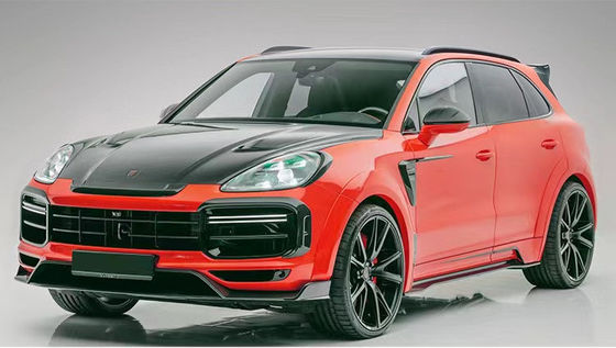 Pour Porsche Cayenne Kit large corps en fibres de carbone Cayenne améliore le style MSY en fibres de carbone