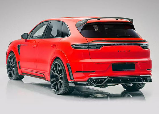 Pour Porsche Cayenne Kit large corps en fibres de carbone Cayenne améliore le style MSY en fibres de carbone