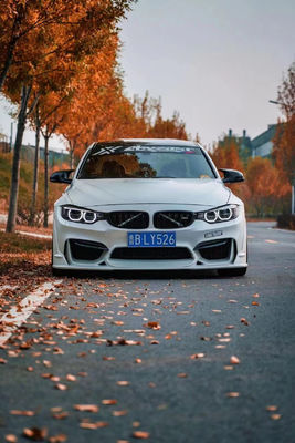 Pour BMW M3 M4 F80F82 Kit de carrosserie en fibre de carbone M3 M4 F80F82