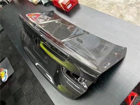 pour la BMW M3 M4 Couverture arrière en fibre de carbone M3 M4 style CSL couverture arrière en fibre de carbone