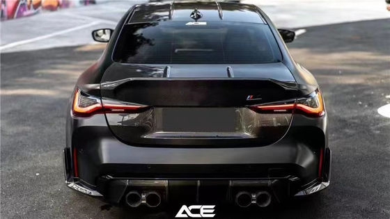 pour la BMW M3 M4 Couverture arrière en fibre de carbone M3 M4 style CSL couverture arrière en fibre de carbone