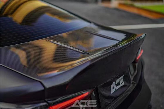 pour la BMW M3 M4 Couverture arrière en fibre de carbone M3 M4 style CSL couverture arrière en fibre de carbone