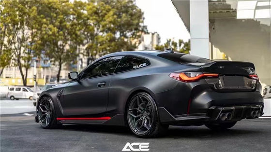 pour la BMW M3 M4 Couverture arrière en fibre de carbone M3 M4 style CSL couverture arrière en fibre de carbone