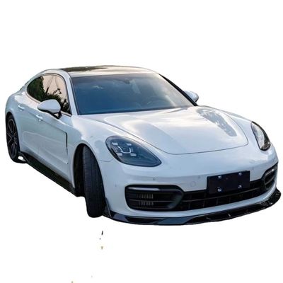 Pour le kit de carrosserie en fibres de carbone de la Porsche Panamera Panamera Fibre de carbone devant la lèvre diffuseur spoiler jupe latérale