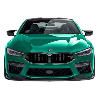 Pour la BMW M8 Kit de carrosserie en fibre de carbone M8 Modernifié Vors Style Carrosserie en fibre de carbone Lips diffuseur avant Spoiler Side Skirt
