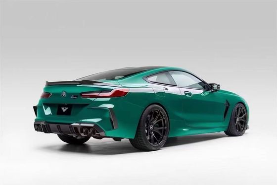Pour la BMW M8 Kit de carrosserie en fibre de carbone M8 Modernifié Vors Style Carrosserie en fibre de carbone Lips diffuseur avant Spoiler Side Skirt